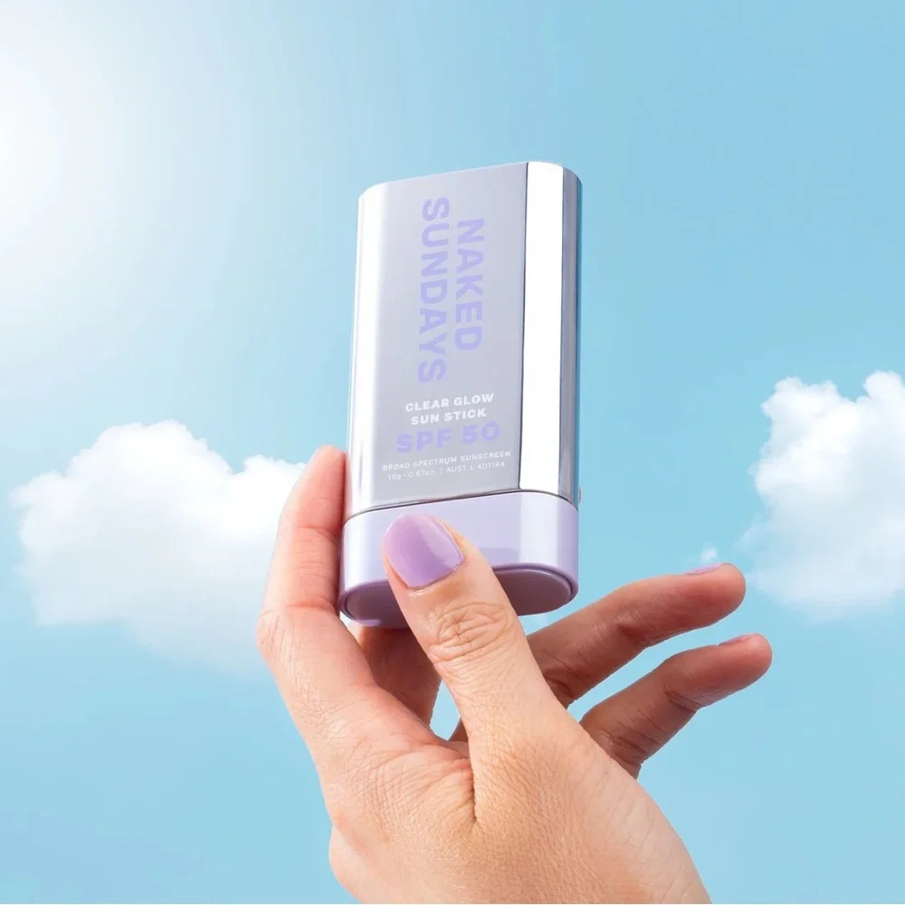 Australian SPF 50 invisible sunscreen Clear Glow Sun Stick Dry Body Oil Face